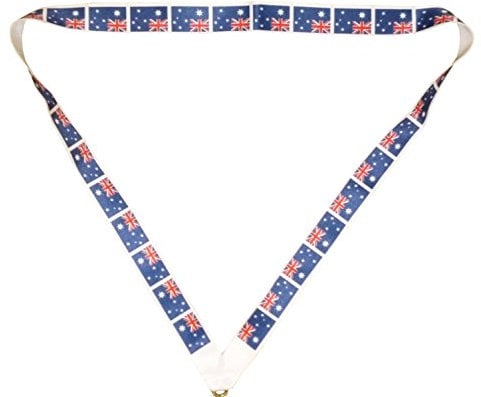Toyland 44cm Lanyard mit Australien -Flagge - Australische Flagge - Für WM- Parteien (MI3)