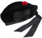 Dudelsack, Wolle, Glengarry, einfarbig, 19,5 cm, Schwarz