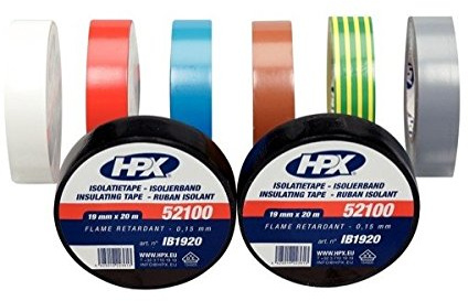 OPTION TAPE SPECIALTIES HPX - Chatterton-Kleber, 19 mm x 20 m, Grau