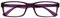 La Société Lunettes De Lecture Pourpre Lecteurs Designer Style Hommes Femmes UVR092P +2,00