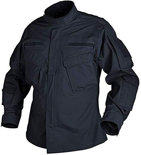 Helikon CPU Hombres Camisa Poli Algodón Ripstop Navy Azul Tamaño M
