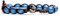 Tamashii Bracciale tibetano in Agata Blu BHS900-18