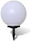 vidaXL Wegeleuchte LED 40cm mit Erdspieß Solarkugel Garten Kugelleuchte Solarleuchte Gartenleuchte Solar Gartenlampe Kugellampe Wegbeleuchtung