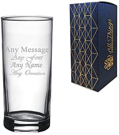 Personalised Engraved 285ml Classic Tumbler, Gift Boxed, Perfect for Any Occasion