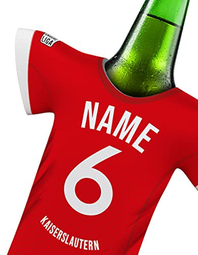 my fan shirt PERSONALISIERTES Trikot passend für FC Kaiserslautern Trikot kühler Fans | offizieller Flaschenkühler Getränkekühler Fanartikel by MYFANSHIRT.com