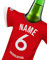 my fan shirt PERSONALISIERTES Trikot passend für FC Kaiserslautern Trikot kühler Fans | offizieller Flaschenkühler Getränkekühler Fanartikel by MYFANSHIRT.com