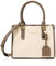 Geox Damen D Ameris Bag, Natural/Dk Taupe, Einheitsgröße EU