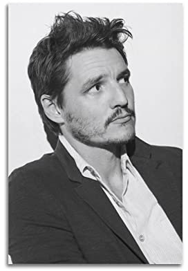 VAIKANHAI Pedro Pascal Poster für Schlafzimmer, Ästhetik, Bilderdruck, Leinwandbild, 20 x 30 cm, ohne Rahmen
