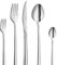 VILLA ITALIA Besteck Set Tafelbesteck Löffel Gabel Messer Chrom Edelstahl Stil Besteck Set 12 Personen 72 Teile VICTORIA