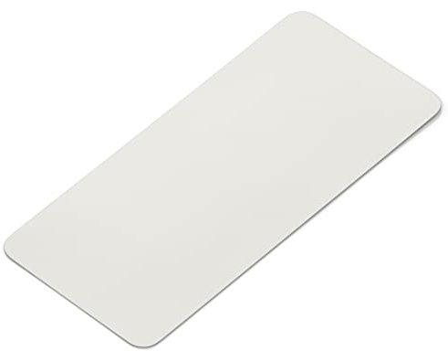 Generisch Planen-Reparatur-Pflaster – Wasserdichtes Reparaturband selbstklebend für LKW-Plane, PVC-Plane, Markise, Zelt (RAL 9016 weiss, 21 cm x 50 cm)