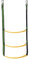 YdseozOA 3 Tier Rope Ladder Marine Rope Ladder Portable Folding Rope Ladder for Motorboat Canoe Sailboat Inflatable Boat Kayak Outdoor Climbing Ladders Rope (3 Step)
