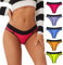 PHOLEEY 5er Pack Baumwolle Slips Damen Unterhosen Unterwäsche Frauen Atmungsaktiv Weich Bequem Slip Elastischer Bund Höschen L