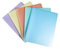Exacompta - Réf. 88370E - Paquet de 5 protège-documents Chromaline Pastel - 30 pochettes cristal - 60 vues - pour A4 - dim 24 x 32 cm - couverture en polypro recyclé translucide - 5 couleurs assorties