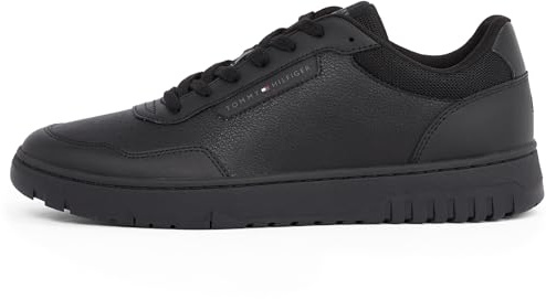 Tommy Hilfiger Herren Court Sneaker Basket Core Lite Low Top, Schwarz (Black), 46