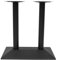 Support de table double 72 cm - Modèle : pied de table gastro - Pour bistros, glaciers, restaurants, maisons d'hôtes, autres propriétés commerciales et résidentielles