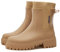 AONETIGER Stivali Pioggia Donna Impermeabile Stivali Gomma Leggere Antiscivolo Chelsea Stivaletti Outdoor Antivento Ankle Boot (926 Marrone,38EU)