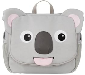 Affenzahn Kulturtasche Koala - Grau | Als Kulturbeutel für Kinder von 1 bis 5 Jahren im Kindergarten, geeignet für Mädchen und Jungen im Alltag