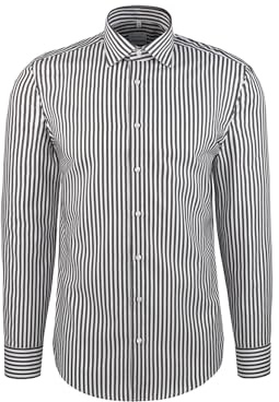 Seidensticker 643550, Slim Fit Langarm Business-Hemd, 40