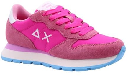 SUN68 Sneaker Unisex Ally Solid Nylon, Fucsia, 36 EU