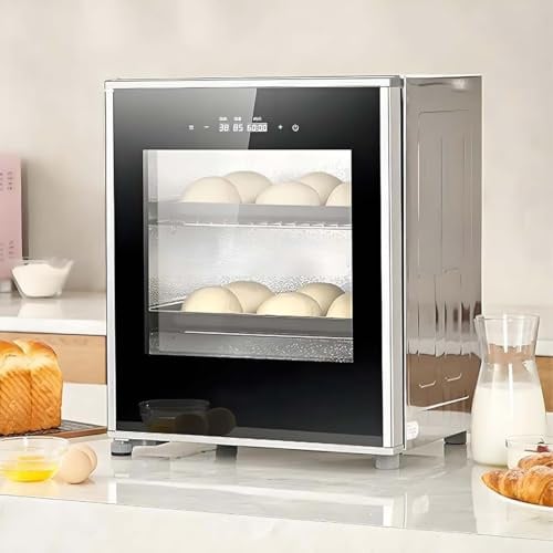 40L Elektrische Teiggärbox – Fermentationsgerät Mit Einstellbarer Temperatur/Luftfeuchtigkeit, Für Pizzateig, Sauerteigstarter, Joghurt, Natto – Für Haushalt & Bäckereien