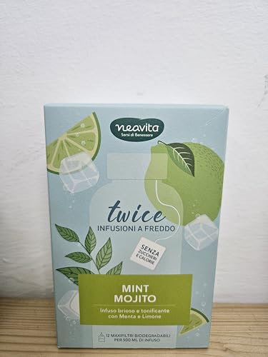 Neavita Twice Mint Mojito maxi filtro infuso a freddo