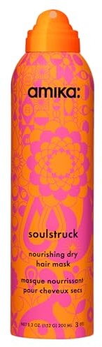 amika Soulstruck Leave-In Haarmaske Spray 200ml I Haarkur ohne Ausspülen für trockenes Haar I Haarmaske Damen & Herren für Feuchtigkeit & Geschmeidigkeit I Mit Seidenprotein I Vegan