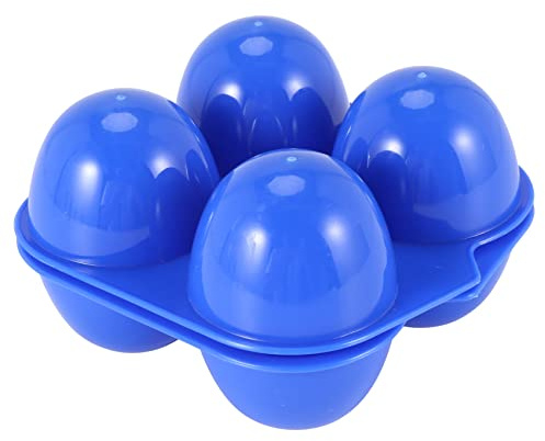 Ocnvlia Camping Eier Box Kunststoff Eier Box Ei Aufbewahrungs Box Tragbare Eier Box 4 Eier Box
