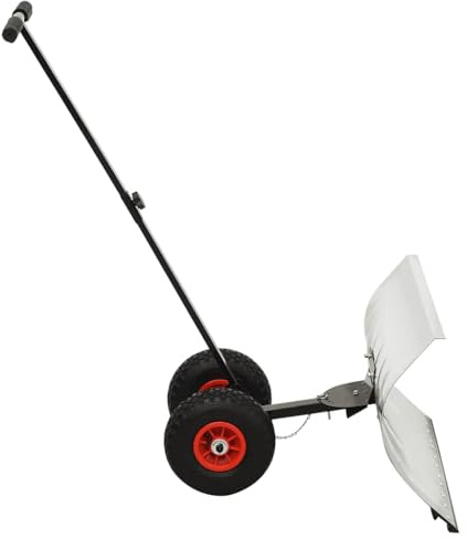 Cervaline Spazzaneve Manuale con Ruote,Casa e Giardino,Prato e Giardino,Rimozione della Neve,Pale da Neve,12.1kg - 141304