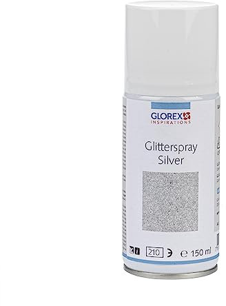 Glitterspray Silber 150ml