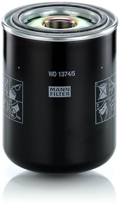 MANN-FILTER, WD 1374/5 Oil Filter | For Off-Highway, Highest Filtration Performance, Engine Protection, High Quality Sealing, True OE Engineering