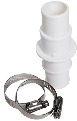 poolomio® Schlauchverbinder Set inkl. 2 Edelstahl Schlauchschellen | Pool Schlauchadapter für Poolschlauch ?32 & 38mm | Schlauchtülle zum Verbinden von Pool-, Garten- und Schwimmbadschläuchen