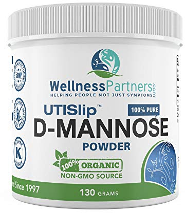 Now New UTI-Slip D Mannose Non GMO Organic Source Powder 130g jar.
