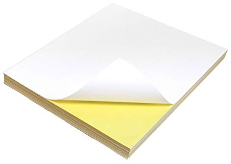 Evergreen Goods A4 matt, selbstklebend, Etikettenpapier, 100 Blatt, weiss