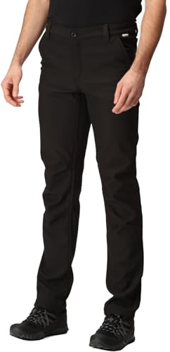 Regatta Herren Fenton Water Repellent and Wind Resistant Short Leg Hose, Schwarz, 56