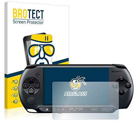 BROTECT Schutzglas für Sony PSP 1004 | Transparenter Displayschutz Made in Germany Schutzfolie Panzer Folie Glas 9H Anti-Fingerprint Einfache Montage Clear