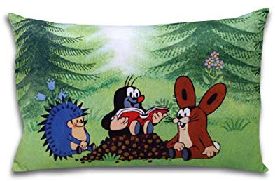 MU BRNO- Maulwurf Leser Kissen, 45x30 cm
