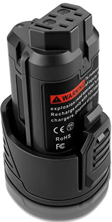 ADVNOVO 3000mAh Li-ion 12V L1215 batería Reemplazo Recambio para AEG 12V batería L1215 L1215P L1215R Recambio para Ridgid 12V bateria R86048 AC82048