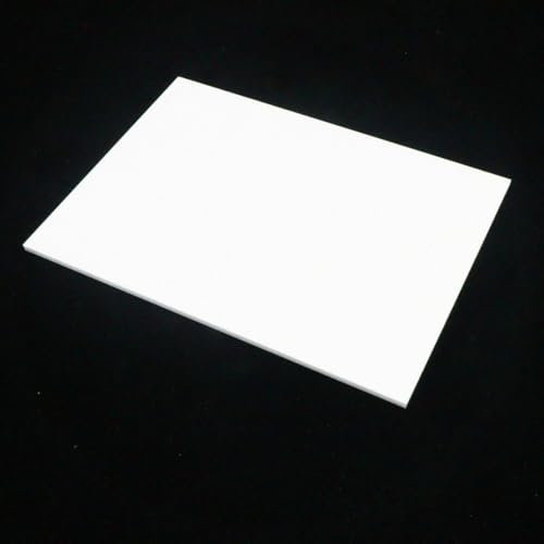 AtHaus® Plaque acrylique opale blanche 5 mm | Découpe sur mesure | Effet verre dépoli pour meubles, décoration et projets créatifs: 700 x 600 mm