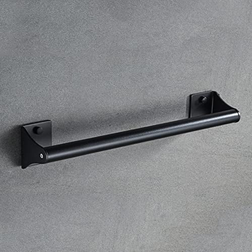 Dusche Sicherheitsgriff,Space Aluminium rutschfest Griffstangen Für Das Bad,Wandgriff Für Badezimmer Badewanne Toilette,Haltegriffe Für Senioren,Badezimmerzubehör,Schwarz (30cm/11.8in)
