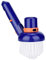 Cepillo de Limpieza de Piscina, Ligero Multifunción Cepillo Piscina Limpiafondos Piscina con Cerdas Finas, Cepillo para Escalones y Esquinas de Piscina