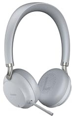 Yealink Bluetooth Headset BH72 Teams Light Gray USB-A mit Charging Stand