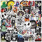 The Nightmare Before Christmas Aufkleber 50 Stück Vinyl Halloween Horrorfilm Stickers für Laptop Auto Wasserflaschen Skateboard Koffer Gepäck,Wasserdicht Cartoon Graffiti Decal für Kinder Jugendliche