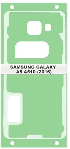 IS-TECK Akkudeckel Kleber kompatibel für Samsung Galaxy A5 A510 2016 Klebe Band Dichtung Streifen Folie Back Cover
