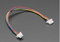 MicroMaker Rectangular cable sets, 5-pin JST ESLOV to 4-pin JST SH STEMMA QT/Qwiic cable, 100 mm long, 4483