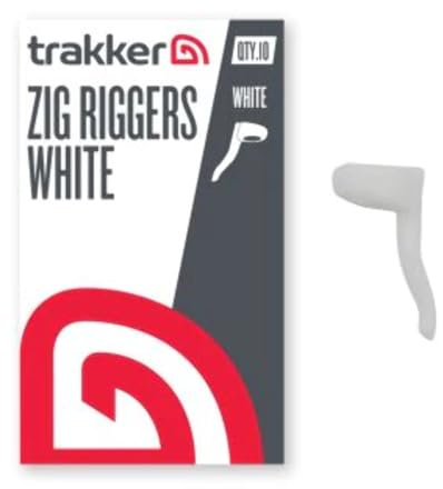 Trakker Zig Riggers 10 Stück (weiß)