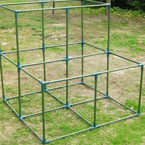 Liummrcy Greenhouse Replacement Parts, Frame Connectors 10PCS Canes Connectors Plant Stakes Gardening Framework Building Connectors 11mm Plastic 3 Way Corner Style1