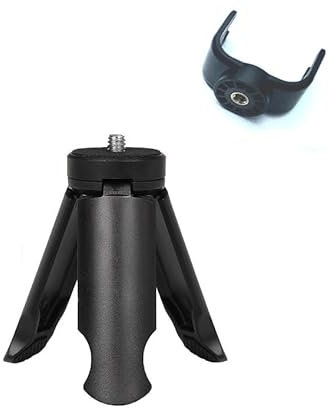 LZYDD Webcam-Clip mit Mini-Tisch-Stativ für Logitech StreamCam 1080P HD 60fps Streaming-Webcam (schwarz)