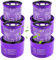 Fousenuk 4 Pezzi Filtro Compatibile con Dyson V10, Ricambi Absolute Accessori Originale Filtri, Cyclone Aspirateur, Lavabile Cyclone Animal Absolute Total Clean Aspirapolvere Parti di Ricambio