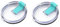 2 Pcs Blue 20 oz Tumbler Lids, Cup Lids Tumbler Replacement Lids Spill Proof Splash Resistant Lids Fit for Yeti Rambler