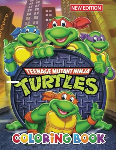 ᴛʜᴇ ɴɪɴᴊᴀ ᴛuʀᴛʟᴇs ʟɪᴠᴇ ᴄᴏʟᴏʀɪɴɢ ʙᴏᴏᴋ: [ ɴᴇw ᴇᴅɪᴛɪᴏɴ] ᴍᴀɢɪᴄᴀʟ ᴄᴏʟᴏᴜʀɪɴɢ ꜰᴜn: 100+ ᴘᴀɢᴇs ᴏꜰ Jᴏʏ ꜰᴏʀ ᴄʜɪʟᴅʀᴇn & ᴀᴅᴍɪʀᴇʀs ! ✨